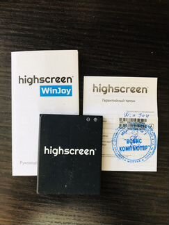 Highscreen Winjoy,BL-4G-l,Аккумулятор для телефона