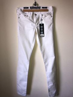 Женские белые джинсы affliction