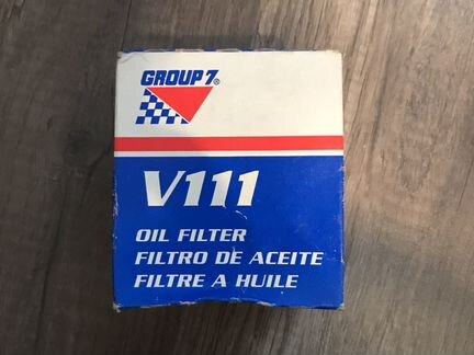 Фильтр масляный Group 7 Oil Filter V111