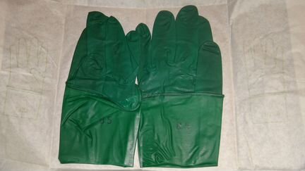 Латексные резиновые перчатки