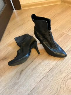 Осенние полусапожки на каблуке