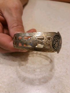 Серебряный браслет кубачи