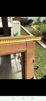 Окно деревянное, стекло пакет 100х120