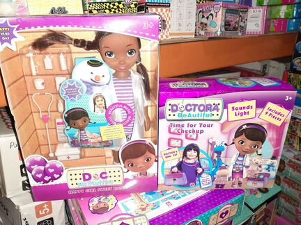 Игровой набор доктора Плюшева