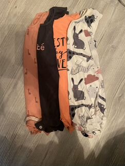 Ромперы боди некст 9-12 мес новые