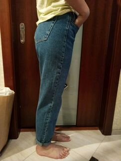 Джинсы Boyfriend zara