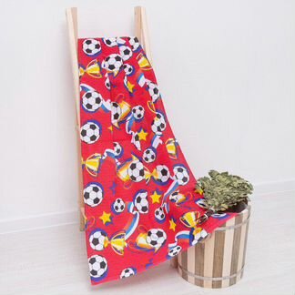 Детское полотенце Liga Цвет: Красный (75х150 см)