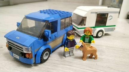 Лего Lego City 60117 Фургон и дом на колесах