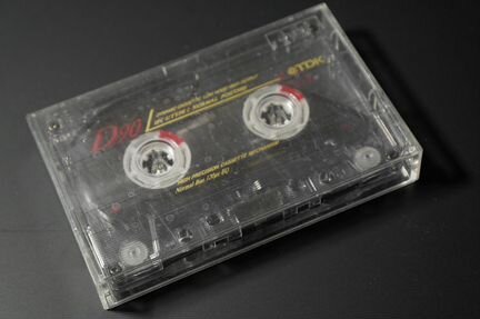 Аудио кассета TDK D 90 (тип 1, Fe3O4) идеальн.сост