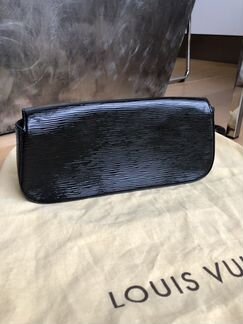 Оригинал сумка клатч Louis Vuitton Epi Sobe черный