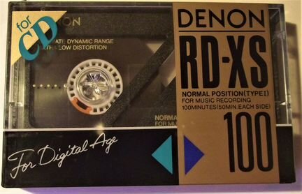 Аудиокассета denon RS 90