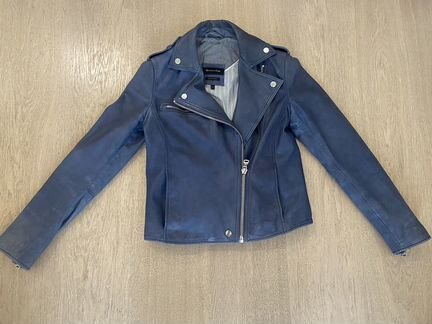 Кожаная куртка Massimo Dutti