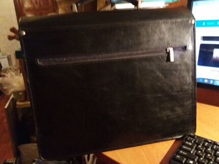 Портфель мужской кожаный