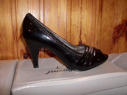 Туфли летние с открытым носком