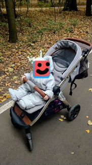 Зимний комбинезон/трансформер/конверт