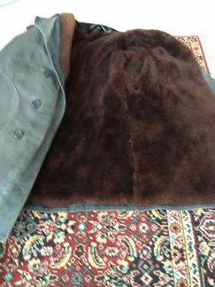 Рабочая куртка на овчине меховая