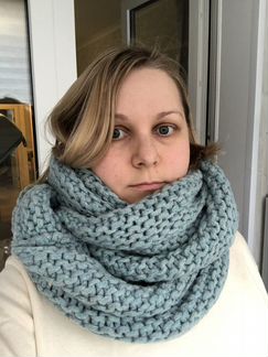 Снуд шерсть woolovers новый большой