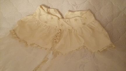 Детская кроватка Гандылян с матрасом и балдахином