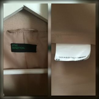 Пальто Benetton