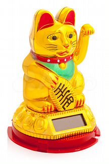 Манеки Неко - Статуэтка из Пластика 6х9 см, RU*119