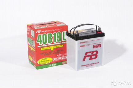 Аккумулятор FB Super Nova 40B19L 38А/ч 330A Азия