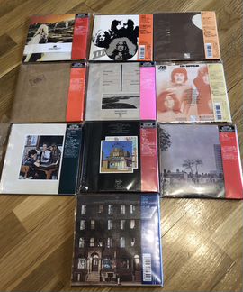 Коллекция Led Zeppelin на японском мини виниле