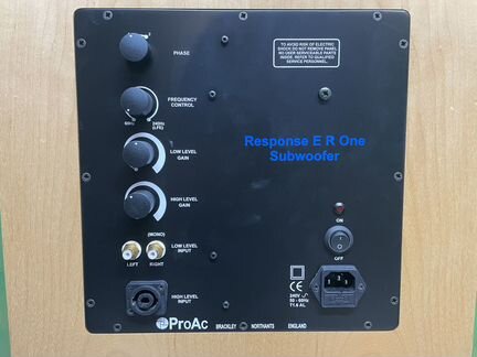 Сабвуфер proac response ER ONE