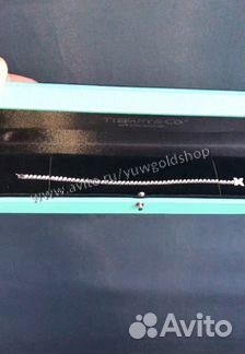 Новый золотой браслет Tiffany and Co 2.85 ct 4/4