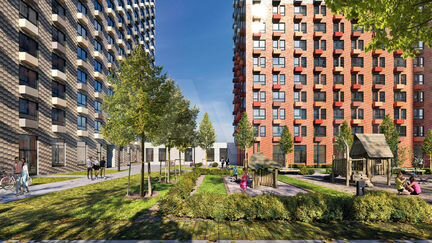 2-к квартира, 56.1 м², 6/24 эт.