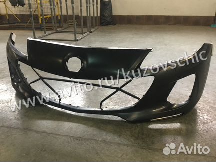 Передний бампер Мазда 3 Бл рестайлинг