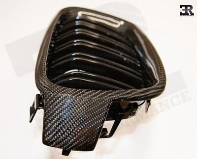 Решетки радиатора ноздри BMW F30 F80 Карбон Carbon