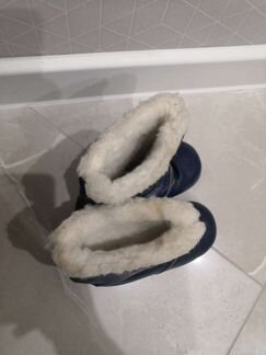 Сапоги детские зимние на овчине 25-26р