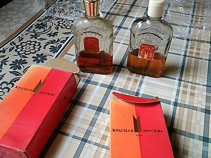 Духи Красная Москва, СССР, винтаж