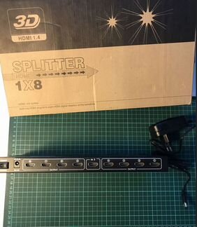 Hdmi сплиттер 1x8 + 3D
