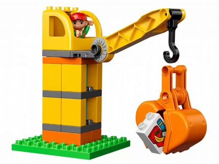 Lego Duplo* 10813 Большая Стройплощадка /новый