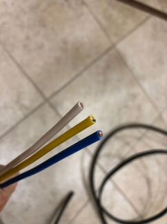 Кабель силовой ввг-П нг 3 x 4 гост (4 метра)