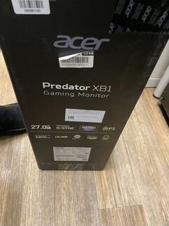 Монитор Acer Predator XB271HUbmiprz 27’’
