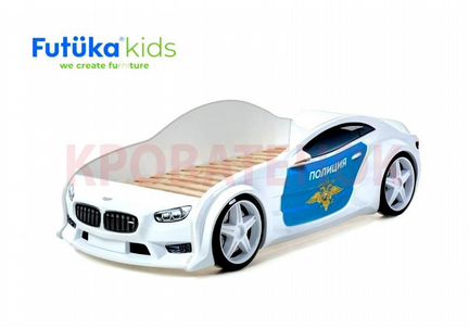 Детская кровать машина