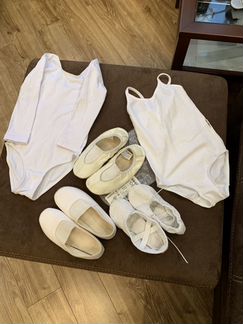 Набор для балета/ купальник, балетки на р.122