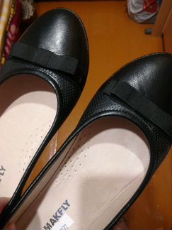 Балетки Makfly чёрные 36 размер