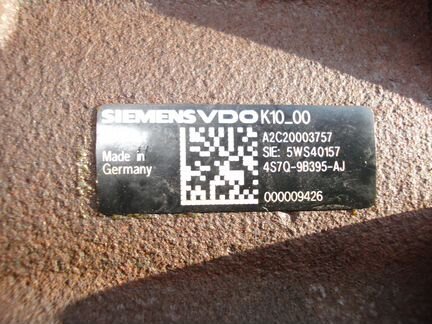 Тнвд 2.7td 5WS40157 A2C20003757 PSA Jaguar