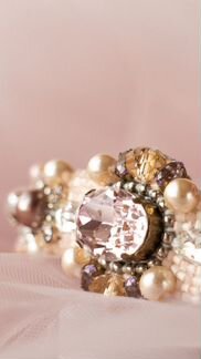 Ободок ручной работы swarovsky