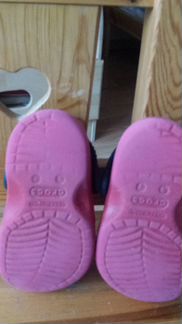 Crocs р-р 6/7красные б/у