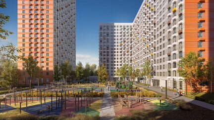 2-к квартира, 61.2 м², 7/33 эт.