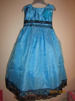 Нарядное платье д/д на рост 122/128