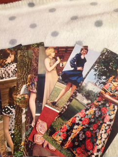 Комплект открыток для дома для семьи женской одежд