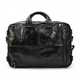 Мужской кожаный портфель сумка рюкзак LB108