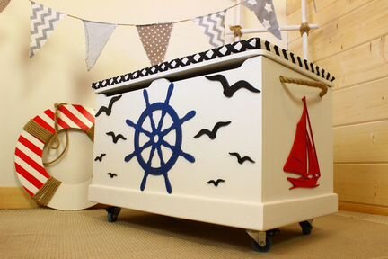 Корзина комод сундук ящик для игрушек