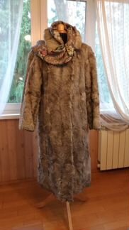Шубка козлик серый