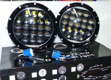 Фара светодиодная Нива 4х4 (21 линза)